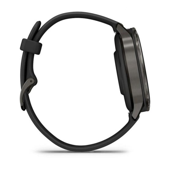 Garmin Venu 4 41mm Czarny Slate z czarnym paskiem [010-03013-02]
