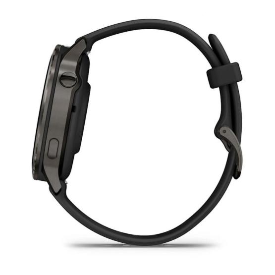 Garmin Venu 4 41mm Czarny Slate z czarnym paskiem [010-03013-02]