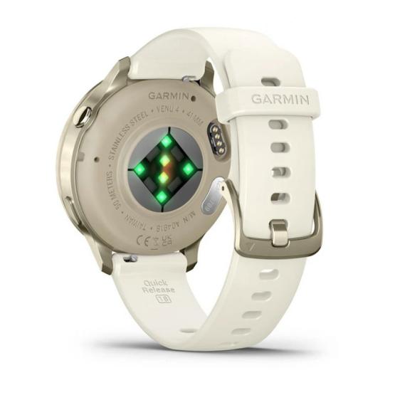 Garmin Venu 4 41mm Jasnozłoty z paskiem kość słoniowa Bone [010-03013-00]