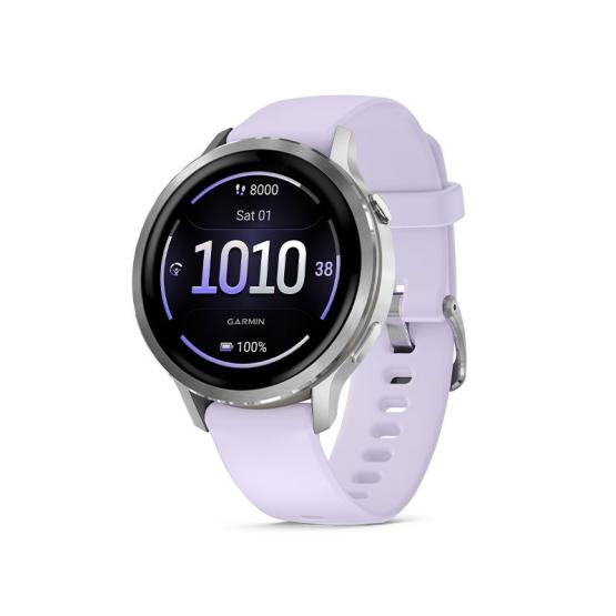 Garmin Venu 4 41mm Srebrny z paskiem lawendowy periwinkle [010-03013-01]