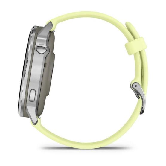 Garmin Venu 4 45mm Srebrny z żółtym paskiem Citron [010-03014-02]