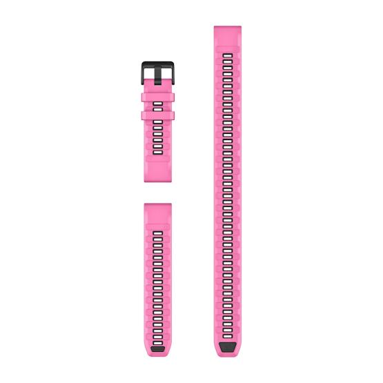 Garmin Pasek Fenix 8 (47mm) (Pink aurora różowy Zestaw nurkowy – 3 częściowy) - QuickFit 22 mm, silikonowy, Oryginalny Garmin [010-14409-01]