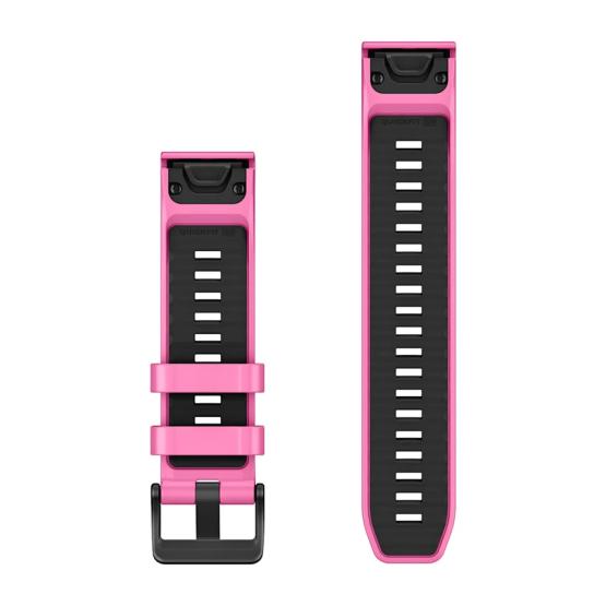 Garmin Pasek Fenix 8 (47mm) (Pink aurora różowy Zestaw nurkowy – 3 częściowy) - QuickFit 22 mm, silikonowy, Oryginalny Garmin [010-14409-01]