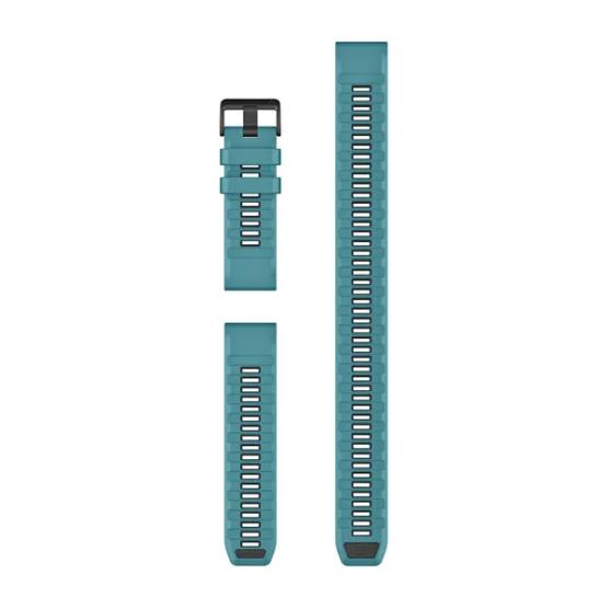 Garmin Pasek Fenix 8 (51mm) (Turkusowy Zestaw nurkowy – 3 częściowy) - QuickFit 26 mm, silikonowy, Oryginalny Garmin [010-14412-02]