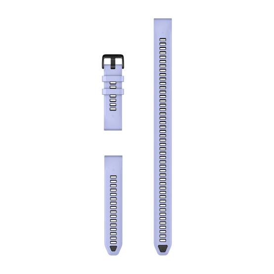 Garmin Pasek Fenix 8 (43mm) (Blueberry jagodowy Zestaw nurkowy – 3 częściowy) - QuickFit 20 mm, silikonowy, Oryginalny Garmin [010-14410-00]