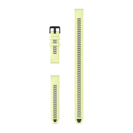 Garmin Pasek Fenix 8 (43mm) (Citron żółty Zestaw nurkowy – 3 częściowy) - QuickFit 20 mm, silikonowy, Oryginalny Garmin [010-14411-00]