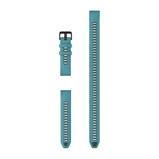 Garmin Pasek Fenix 8 (43mm) (Turkusowy Zestaw nurkowy – 3 częściowy) - QuickFit 20 mm, silikonowy, Oryginalny Garmin [010-14412-00]