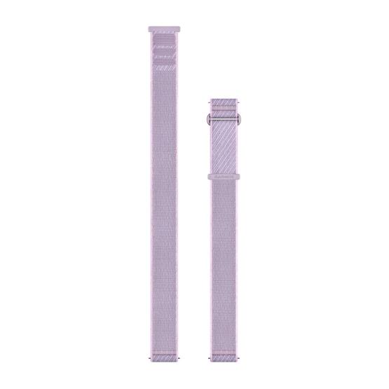 Garmin Materiałowy Sportowy pasek ComfortFit o szerokości 18mm Quick Release - Różowy pudrowy Pink meringue [010-14400-01]