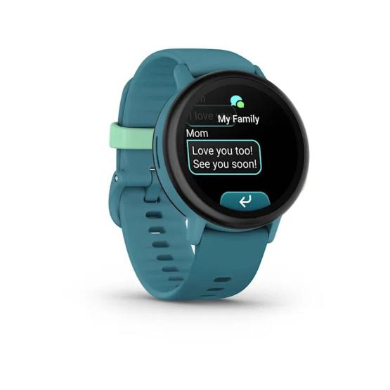 Garmin Bounce 2 zielony turkusowy - lokalizator i komunikator LTE dla dzieci [010-03399-02]