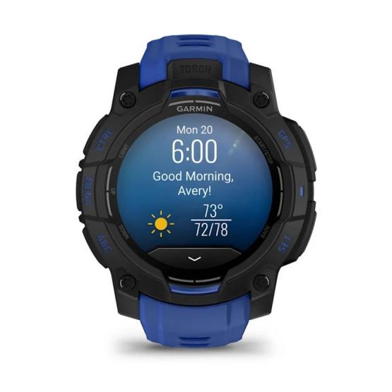 Garmin Instinct 3 45mm AMOLED Bolt blue / Black [010-02936-03]