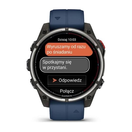 Garmin Quatix 8 PRO 47mm (LTE, inReach) AMOLED Sapphire [010-03198-51]