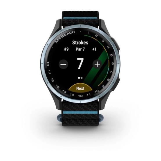 Garmin Approach J1 Czarny Cloud Blue Black/Azure [010-03898-00] (8)