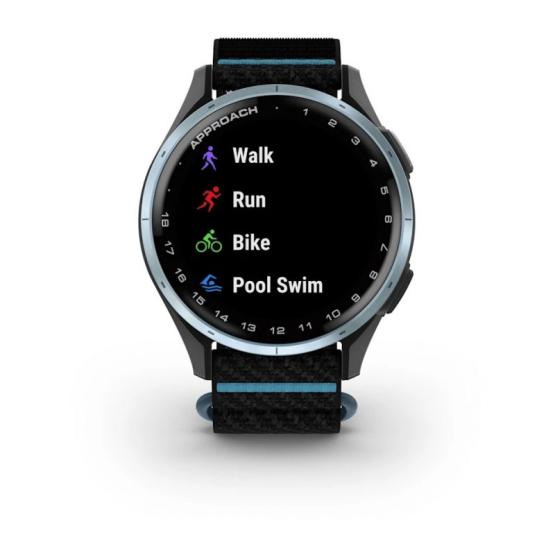 Garmin Approach J1 Czarny Cloud Blue Black/Azure [010-03898-00] (10)