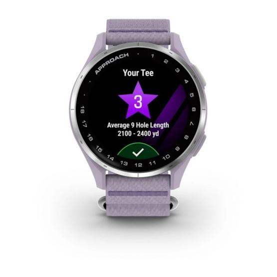 Garmin Approach J1 Fioletowy Lilac [010-03898-00] (4)
