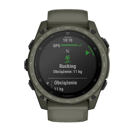 Garmin Tactix 8 51mm AMOLED, powłoka Cerakote, zielony oliwkowy Olive Drab [010-04553-11] (5)