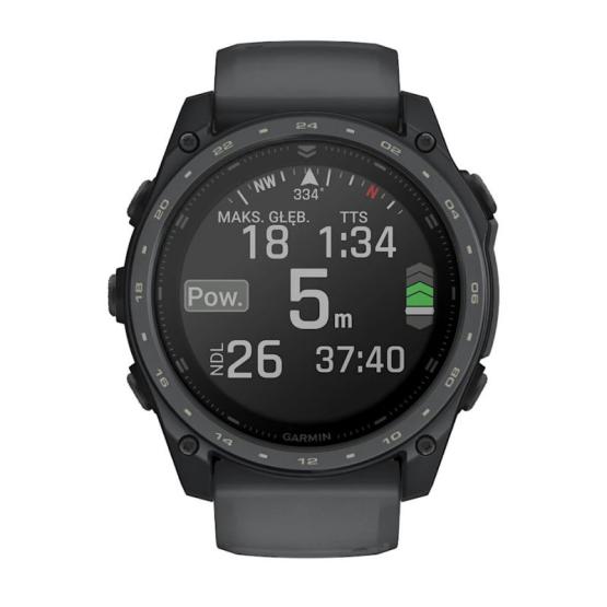 Garmin Tactix 8 51mm AMOLED, powłoka Cerakote, grafitowy Slate Gray [010-04553-01] (6)