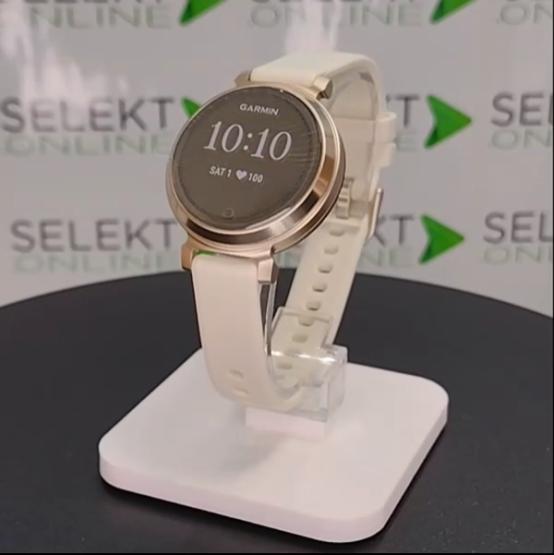 Garmin Lily 2 Sport kremowo-złoty Cream Gold z paskiem silikonowym [010-02839-01] (2)