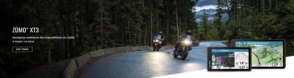 Garmin Zumo XT3 - nowość dla motocyklistów