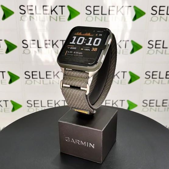 Garmin Venu X1 Mchowy zielony Moss Sapphire tytanowy [010-02980-03] (2)