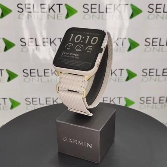 Garmin Venu X1 Jasnozłoty Sapphire Soft Gold French Gray [010-02980-09] (2)