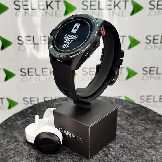 Garmin Approach S62 Bundle z czarną ceramiczną ramką z czarną opaską - Zestaw z czujnikami CT10 [010-02200-02] (2)