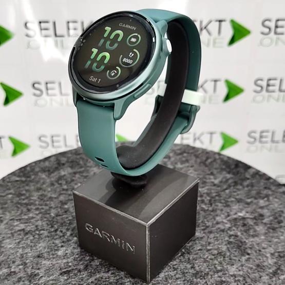 Garmin Vivoactive 6 Zielony Metallic Jasper green z paskiem w kolorze Jasper green [010-02985-02] (2)