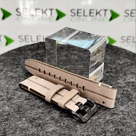 Garmin Zamszowy pasek Fenix 6S blado szary - Quick Fit 20 mm, pasuje do Fenix 5S, 5S Plus, D2 Delta S, Oryginalny Garmin [010-12876-00] (2)