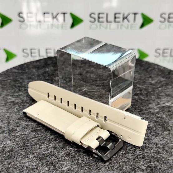 Garmin Pasek Fenix 7S Skórzany beżowy - QuickFit 20 mm, Oryginalny Garmin [010-13102-06] (2)