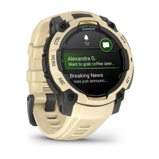 Garmin Instinct 3 45mm AMOLED Cytrynowy Citrine [010-02936-02] (3)