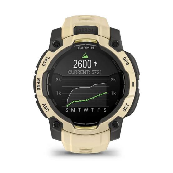 Garmin Instinct 3 45mm AMOLED Cytrynowy Citrine [010-02936-02] (9)