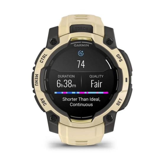 Garmin Instinct 3 45mm AMOLED Cytrynowy Citrine [010-02936-02] (10)