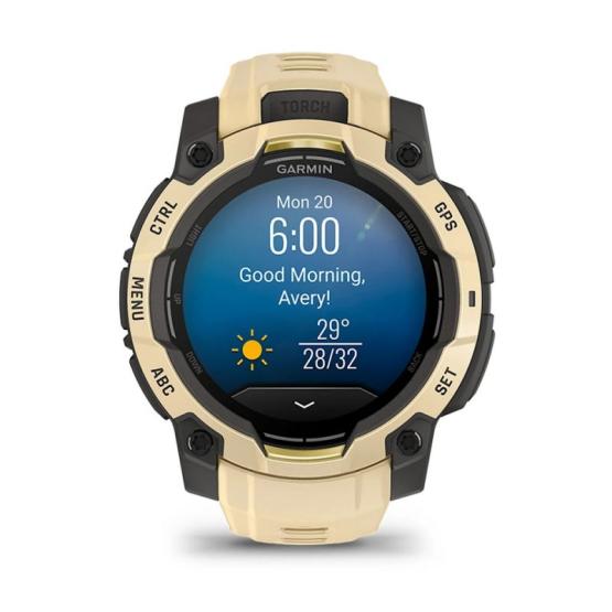 Garmin Instinct 3 45mm AMOLED Cytrynowy Citrine [010-02936-02] (11)