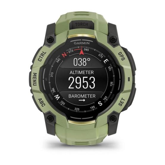 Garmin Instinct 3 50mm AMOLED Zielony Fern green [010-03020-02] (11)