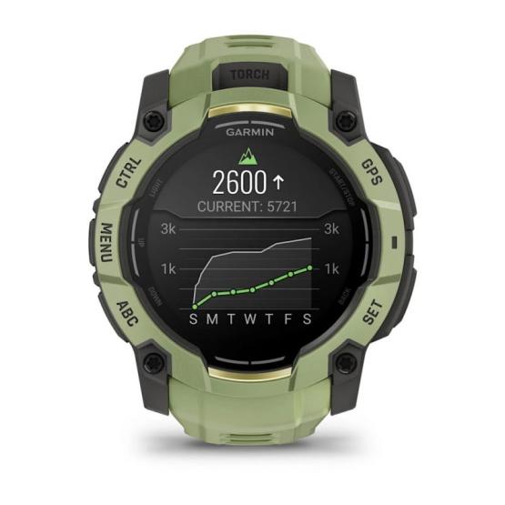 Garmin Instinct 3 50mm AMOLED Zielony Fern green [010-03020-02] (12)