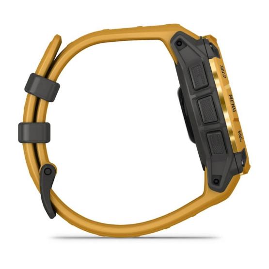 Garmin Instinct 3 45mm Solar Ciemno żółty Sunburst [010-02934-02] (5)