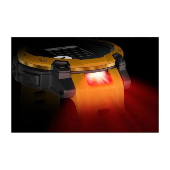 Garmin Instinct 3 45mm Solar Ciemno żółty Sunburst [010-02934-02] (7)