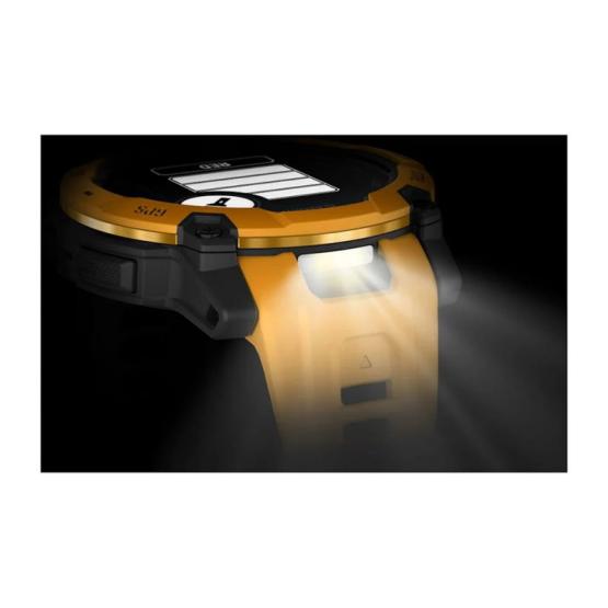 Garmin Instinct 3 50mm Solar Ciemno żółty Sunburst [010-02935-02] (6)