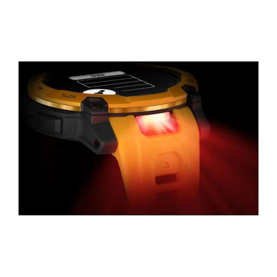 Garmin Instinct 3 50mm Solar Ciemno żółty Sunburst [010-02935-02] (7)