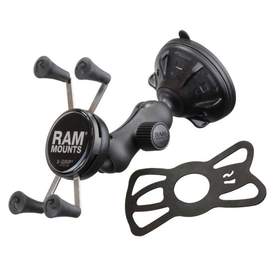 RAM Mounts RAP-B-166-2-UN7U uchwyt X-Grip do telefonu montowany do szyby z głowicą obrotową (2)