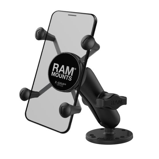 RAM Mounts RAM-B-138-UN7U uniwersalny uchwyt X-Grip do telefonu montowany do płaskiej powierzchni (1)