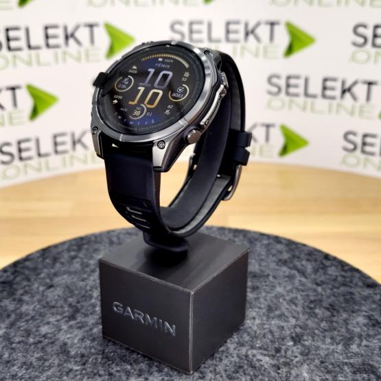Garmin Fenix 8 - 47mm, ekran AMOLED, Sapphire, Carbon grey DLC titanium z paskiem czarnym [010-02904-21] (2)