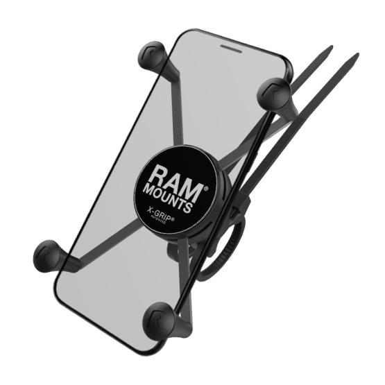 RAM Mounts RAP-274-1-UN10 podstawowy uchwyt rowerowy X-Grip do dużych smartfonów (1)