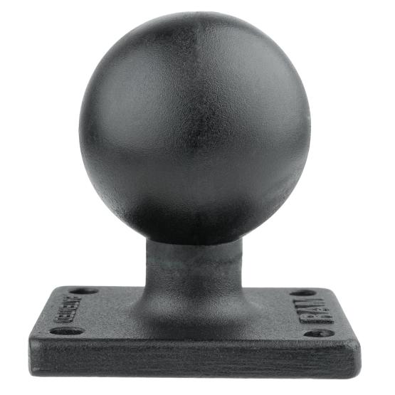 RAM Mounts RAM-347U Głowica obrotowa z gumowej kuli o średnicy 1.5 cala z płaską podstawą o wymiarach 2 cale x 1.7 cala (4)