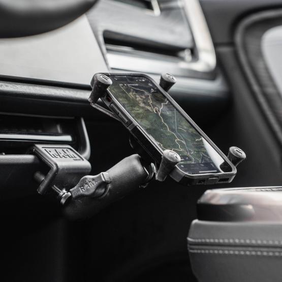 RAM Mounts RAM-B-259U podstawa montowana do krawędzi płaskich powierzchni z 1 calową głowicą obrotową (2)