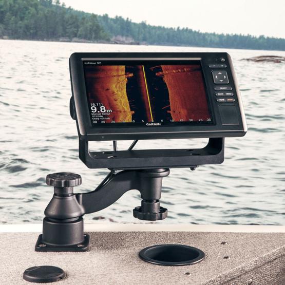 RAM Mounts RAM-109HU pojedyncze ramię obrotowe o długości 6 cali z prostokątną podstawą o wymiarach 6.25 cala x 2 cale (7)