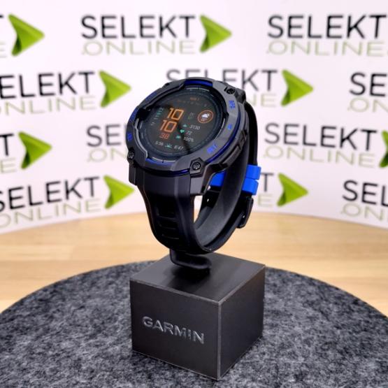 Garmin Instinct 3 50mm AMOLED Black / Bolt blue [010-03020-03] (2)