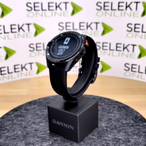 Garmin Approach S62 czarny z czarną ceramiczną ramką z czarną opaską [010-02200-00] (2)