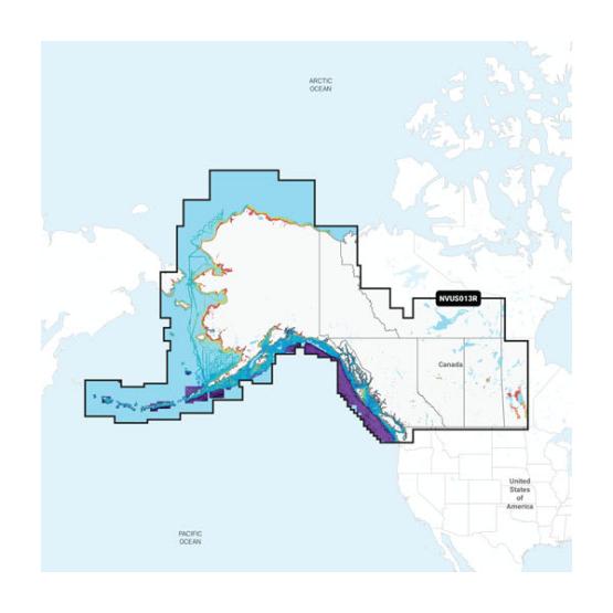Garmin Navionics Vision+ – Kanada Zachodnia i Alaska NVUS013R [010-C1485-00] (1)