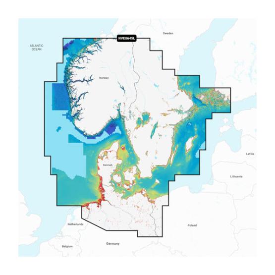 Garmin Navionics Vision+ – Skandynawia Południowa i Niemcy Północne NVEU645L [010-C1274-00] (1)