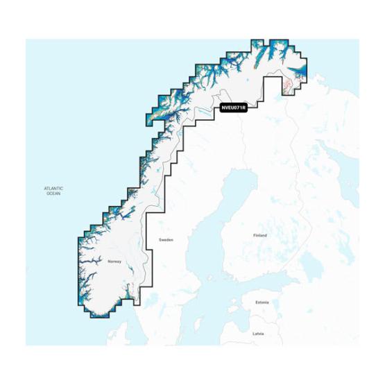 Garmin Navionics Vision+ – Norwegia (Jeziora i Rzeki) NVEU071R [010-C1266-00] (1)